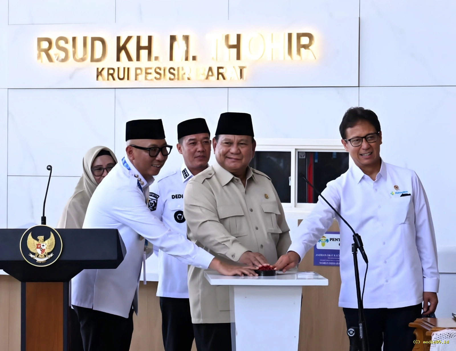 Presiden Prabowo Resmikan RSUD M. Thohir Krui Lampung Perkuat Layanan Kesehatan Modern