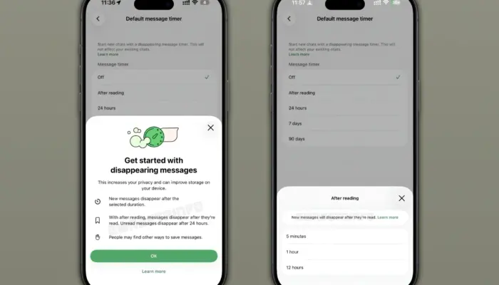 WhatsApp Uji Fitur Pesan yang Otomatis Terhapus Setelah Dibaca Penerima