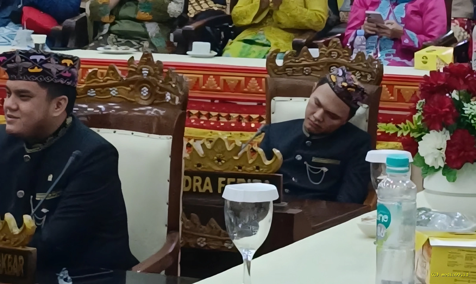 Rapat Paripurna HUT ke-344 Bandar Lampung Jadi Sorotan, Anggota DPRD Tertidur Saat Pidato Gubernur
