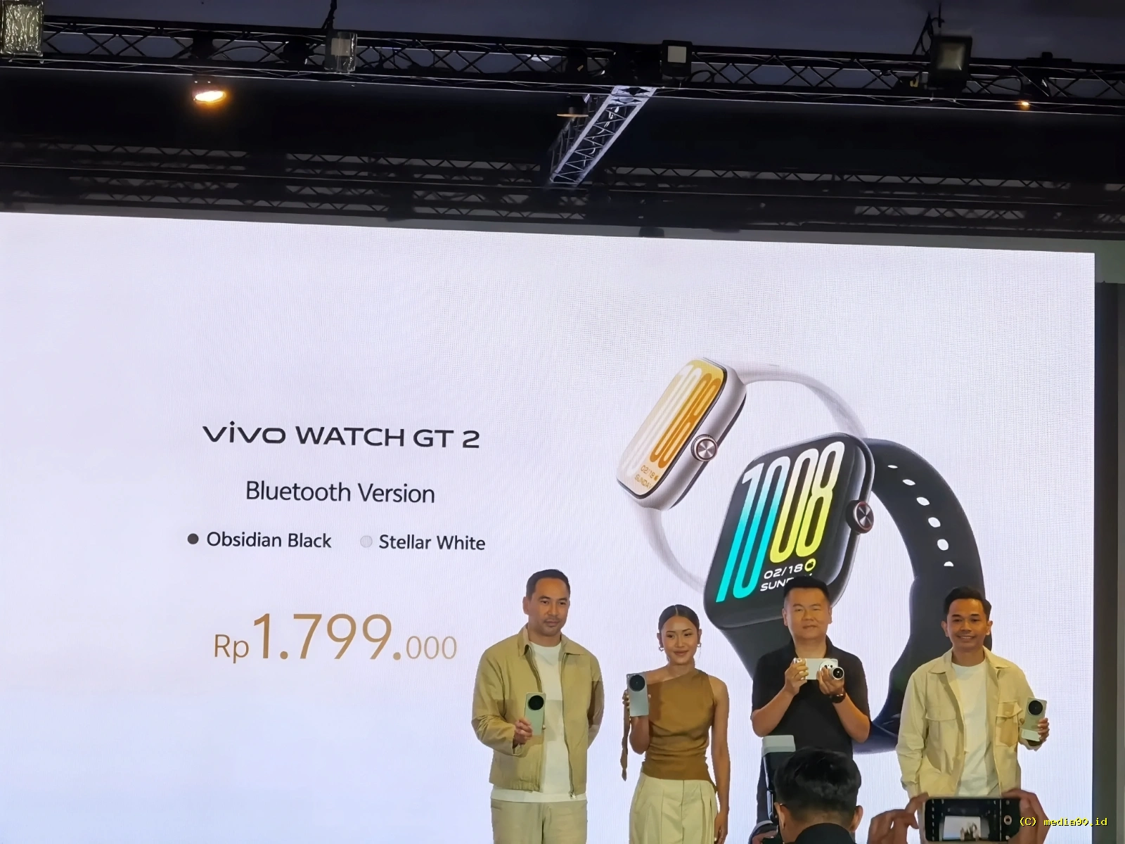 Smartwatch vivo Watch GT 2 Resmi Masuk Indonesia Baterai Super Awet 25 Hari