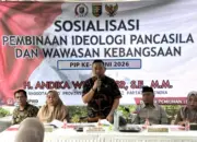 Sosialisasi Ideologi Pancasila di Langkapura, Andika Tegaskan Keluarga sebagai Benteng Karakter Bangsa
