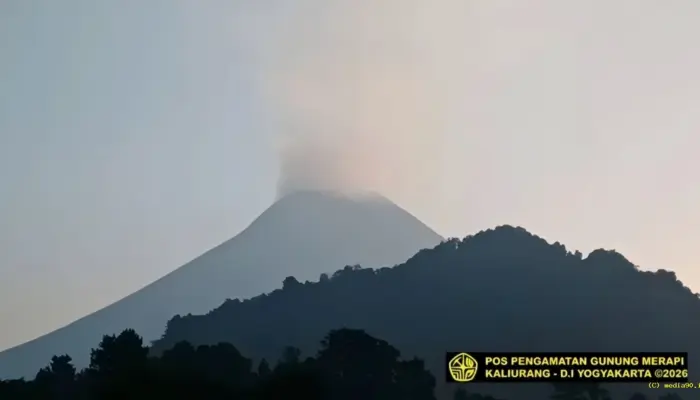 Aktivitas Gunung Merapi Terkini: Asap 50 Meter Teramati, Gempa Meningkat, Warga Diminta Waspada