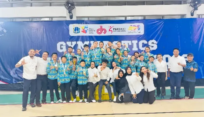 Atlet Senam Aerobik Lampung Borong 18 Medali di Kejurnas Gymnastic Jakarta Open 2026