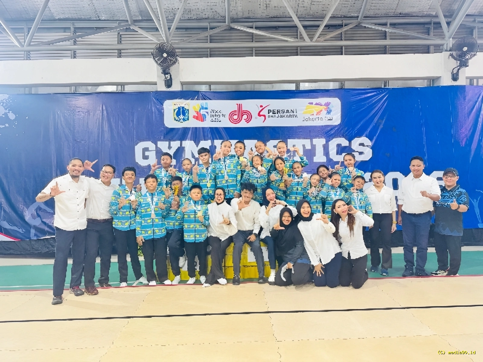 Tampil Gemilang Atlet Senam Aerobik Lampung Bawa Pulang 18 Medali dari Kejurnas Jakarta Open 2026