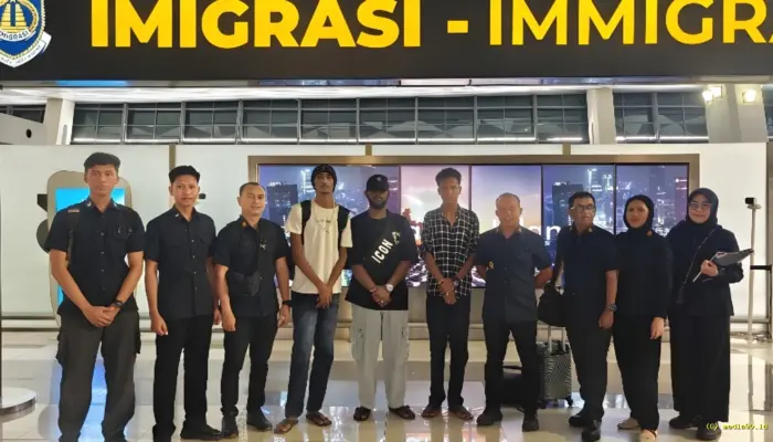 Imigrasi Bandar Lampung Deportasi Tiga WNA Asal Sudan Usai Ganggu Ketertiban di Pringsewu