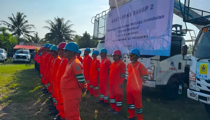 Tim Elit PDKB PLN Lampung Jaga Keandalan Listrik di Pringsewu Tanpa Pemadaman