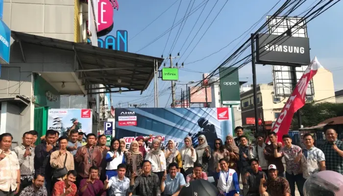 TDM Lampung Edukasikan Safety Riding kepada Karyawan FIF Pringsewu