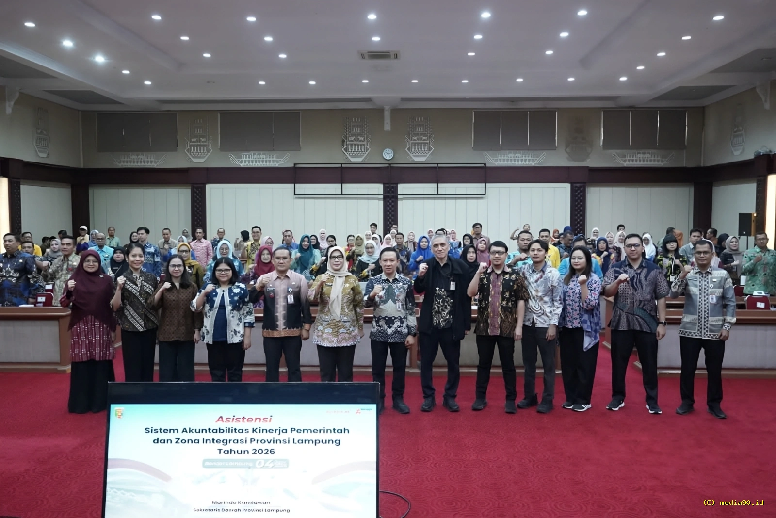 Tingkatkan Kualitas Birokrasi, Pemprov Lampung Optimalkan SAKIP dan Pembangunan Zona Integritas