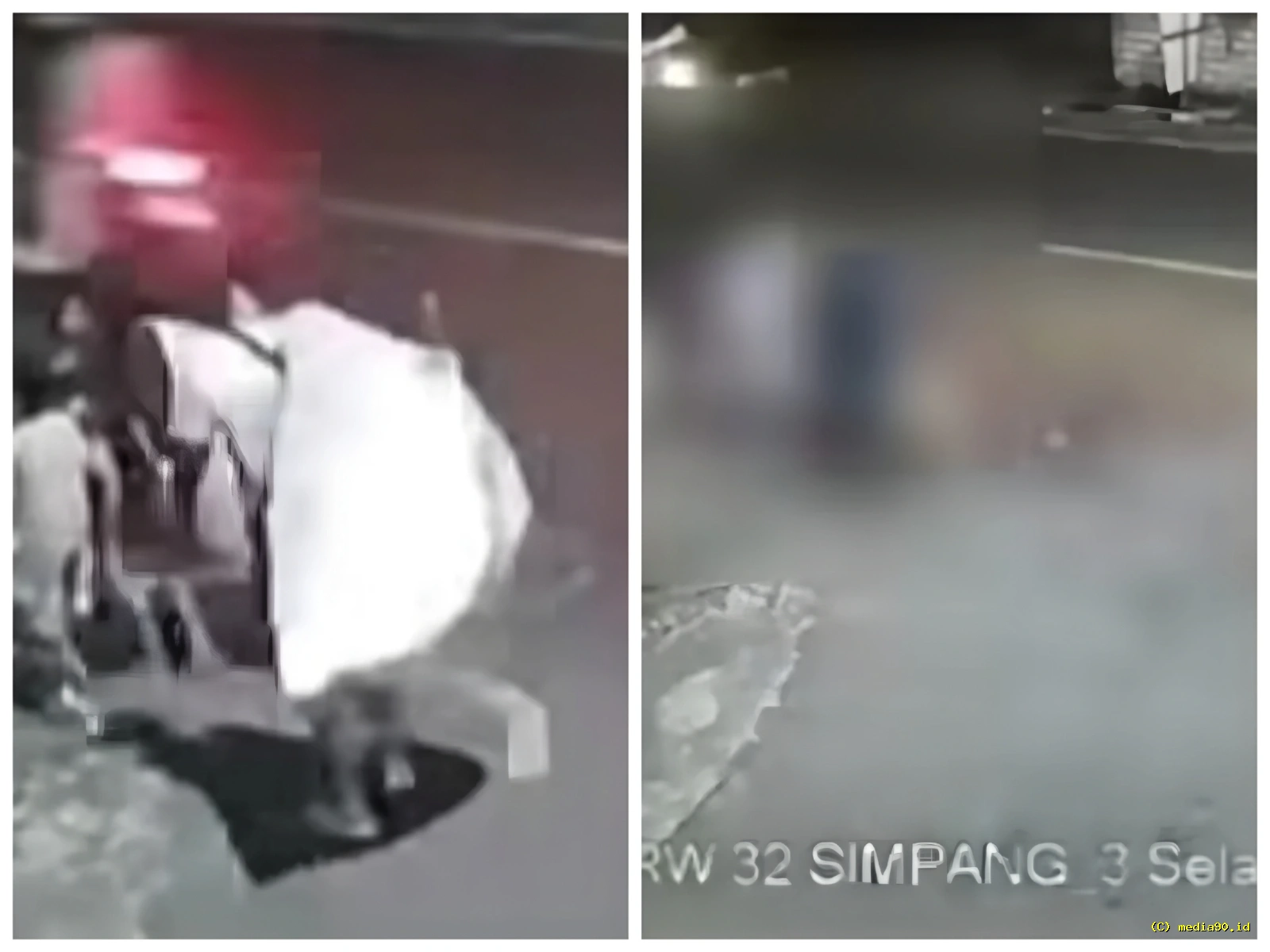 Tragis! Keluarga Pemulung Ditabrak Motor Saat Jalan Kaki di Gunungkidul, Ayah Alami Patah Tulang
