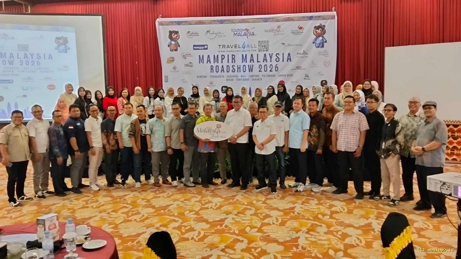 Travel4All Mampir Malaysia Roadshow Hadir di Lampung Perkuat Kerja Sama Pariwisata dan Gaet Wisatawan