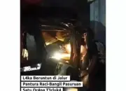 Truk Mogok Diduga Picu Kecelakaan Beruntun di Pantura Pasuruan-Bangil, Tiga Kendaraan Terlibat