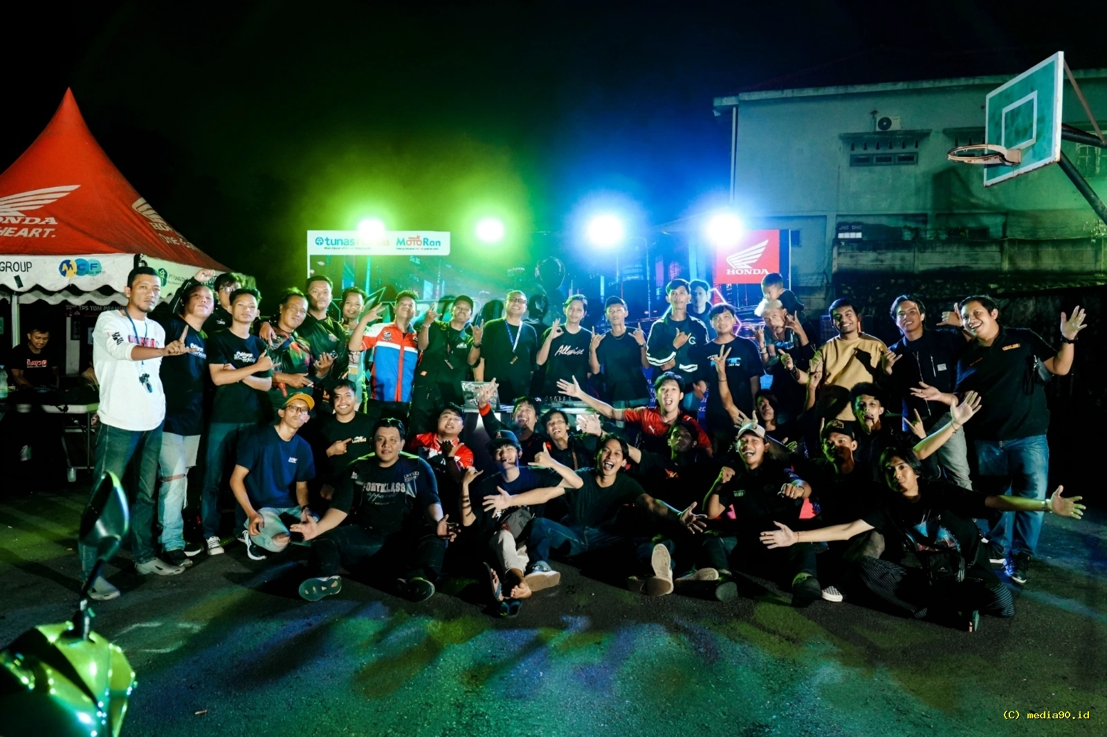 Vario Street Nation Jadi Ajang TDM Pererat Solidaritas Komunitas Honda di Lampung