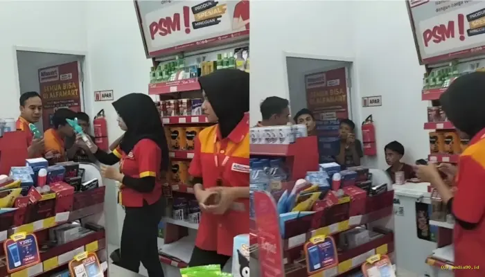 Viral di Surabaya! Anak Diduga Terekam Mengutil di Supermarket, Responsnya Bikin Netizen Geram