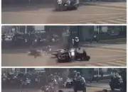 Viral! Tiga Motor Bertabrakan di Persimpangan Fatmawati-Cilandak, Diduga Akibat Terobos Lampu Merah