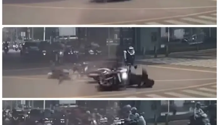 Viral! Tiga Motor Bertabrakan di Persimpangan Fatmawati-Cilandak, Diduga Akibat Terobos Lampu Merah