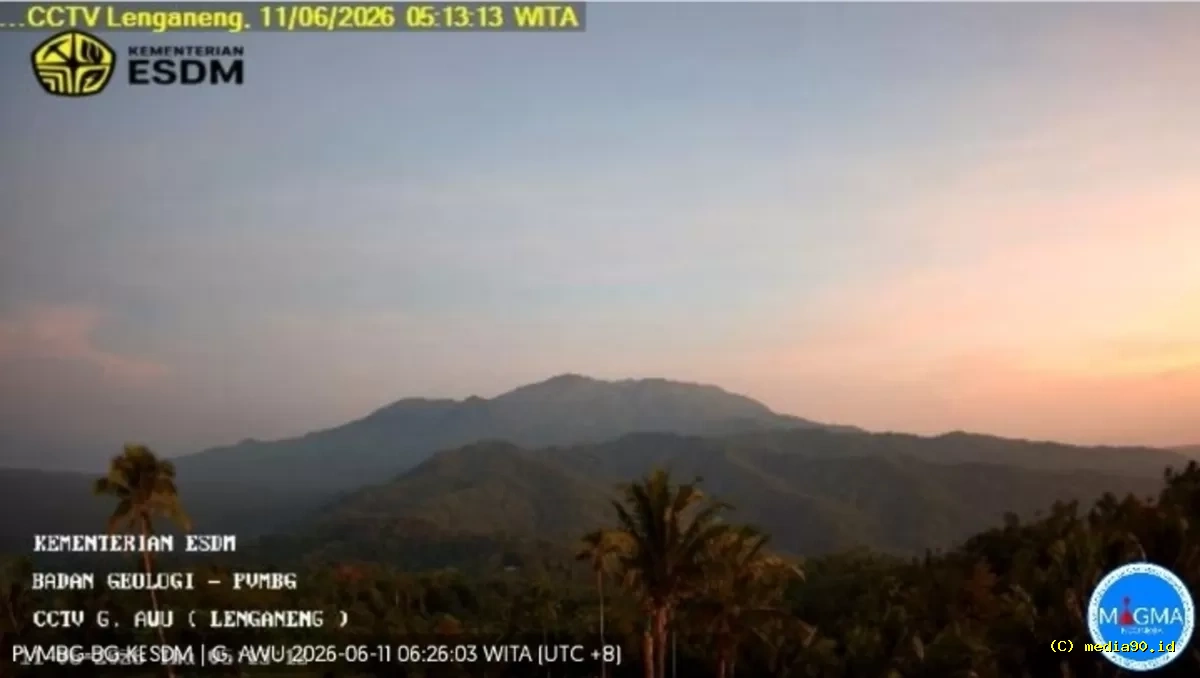 Waspada Gunung Awu Aktivitas Gempa Meningkat Warga Diminta Menjauhi Radius 4 Km