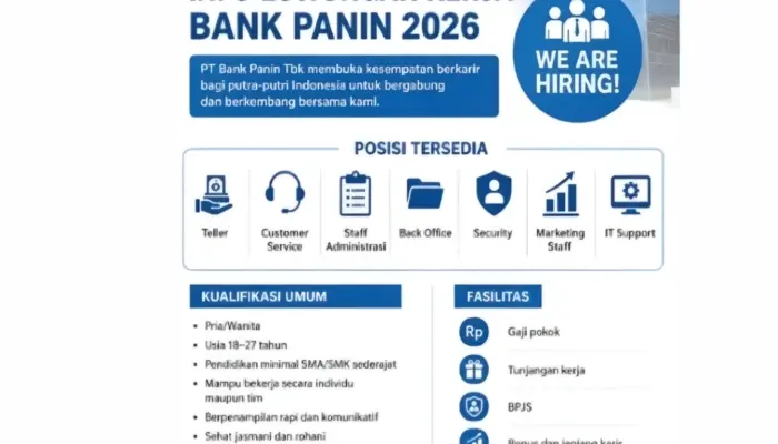 Waspada! Lowongan Kerja Bank Panin 2026 di TikTok Diduga Palsu, Link Pendaftaran Minta Data Pribadi