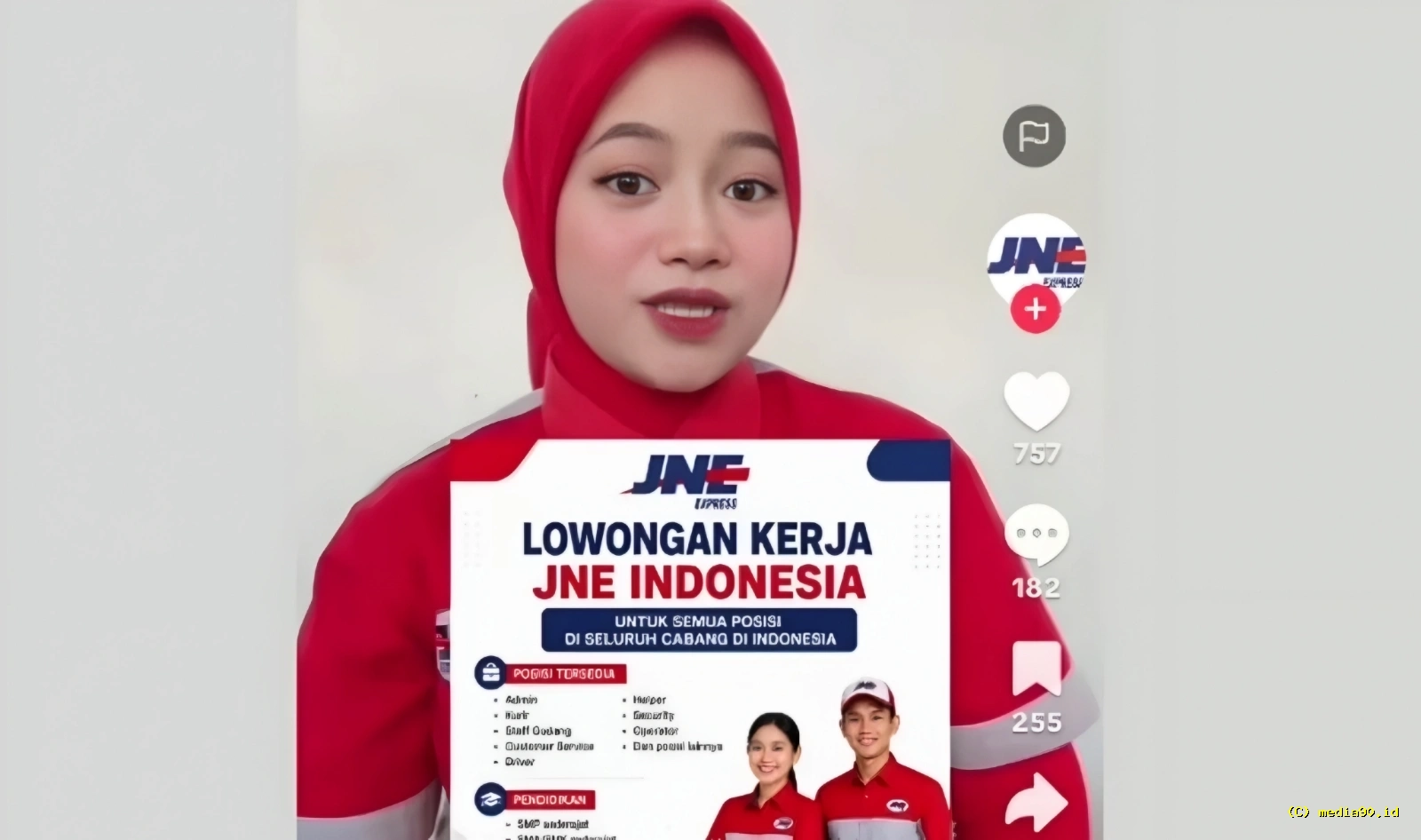 Waspada Modus Lowongan Kerja JNE 2026 di TikTok, Cek Fakta Sebelum Isi Data Pribadi
