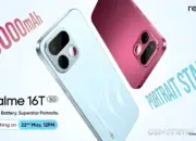 realme 16T Siap Meluncur Global, Andalkan Baterai Jumbo 8.000 mAh