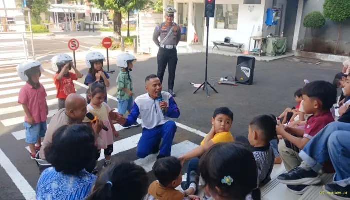 Hari Anak Nasional 2026, AHM Edukasi 2.173 Anak tentang Tertib Lalu Lintas Sejak Dini