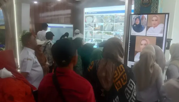 Aplikasi Rupa Wajah Jadi Magnet Bandar Lampung Expo 2026, Lebih dari 500 Pengunjung Ikut Cek Mirip Artis