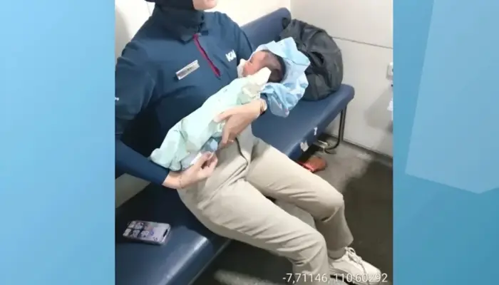 Bayi Ditemukan Terlantar di Toilet Kereta Api Sancaka Rute Yogyakarta–Surabaya, Penumpang Geger