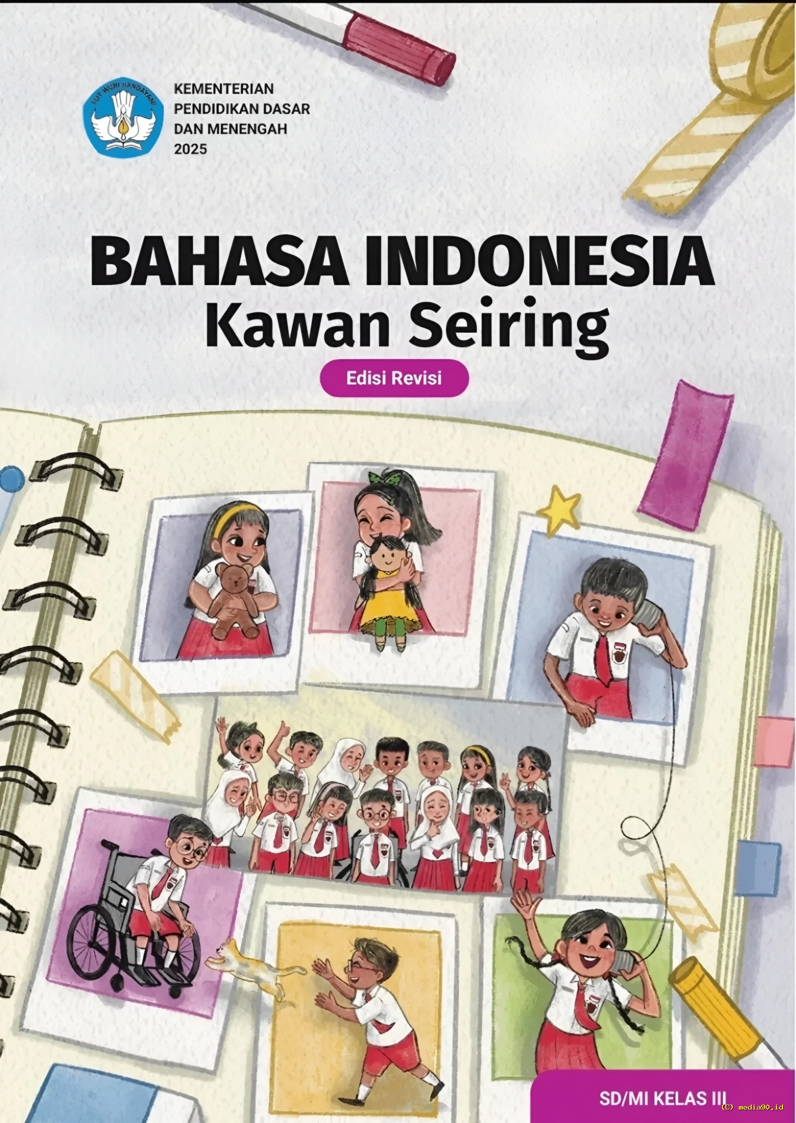 Buku Bahasa Indonesia Kelas 3 SD Kurikulum Merdeka PDF, Ini Link Gratis untuk Siswa dan Guru