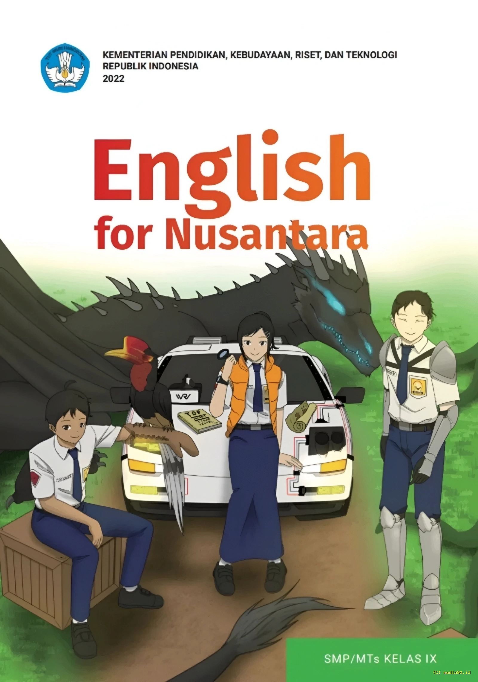 Buku Bahasa Inggris Kelas 9 Kurikulum Merdeka PDF Resmi Ini Link English for Nusantara SMP MTs
