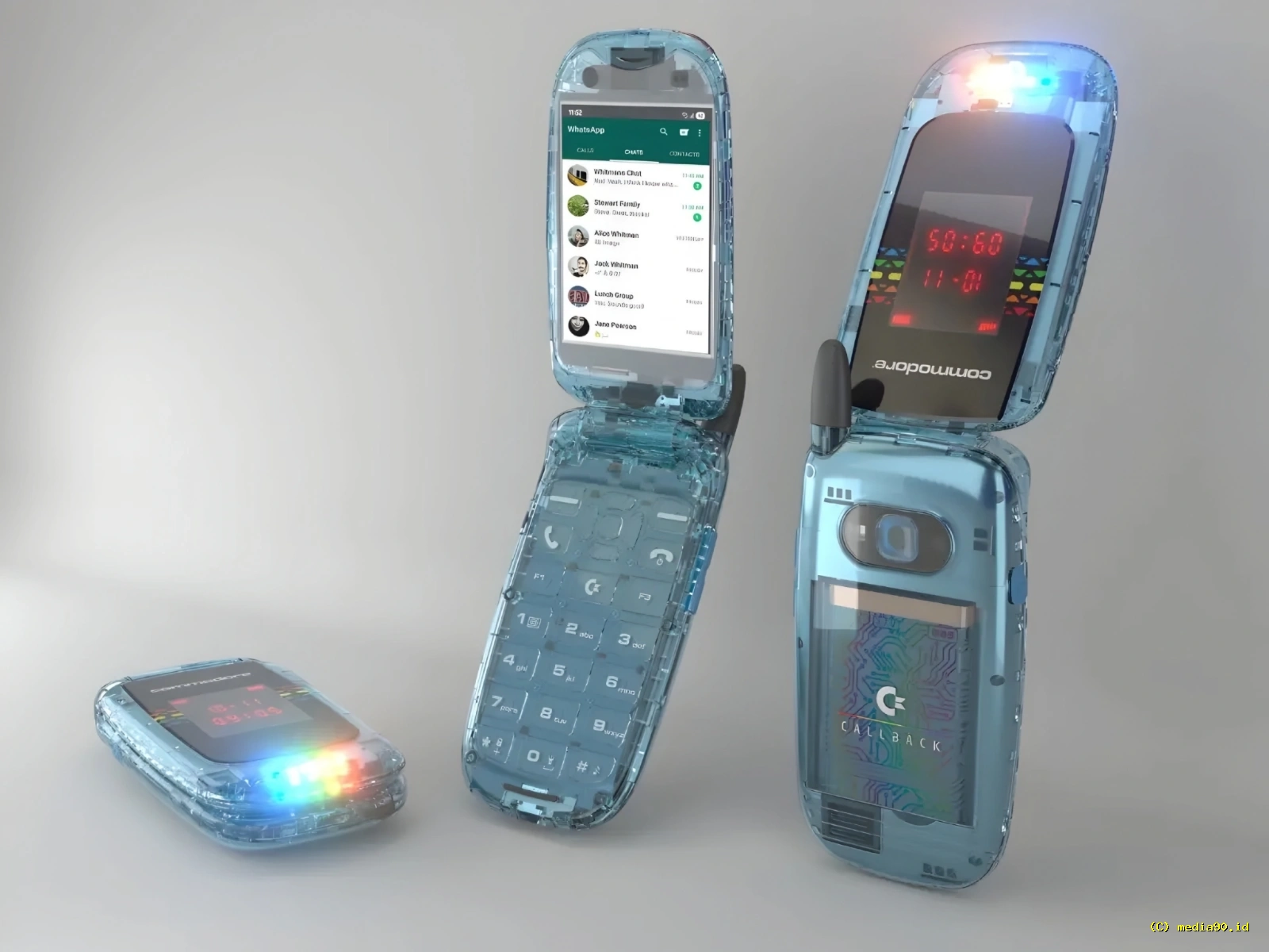Commodore Callback 8020 Diperkenalkan, Gabungkan Konsep Smartphone dan Dumb Phone