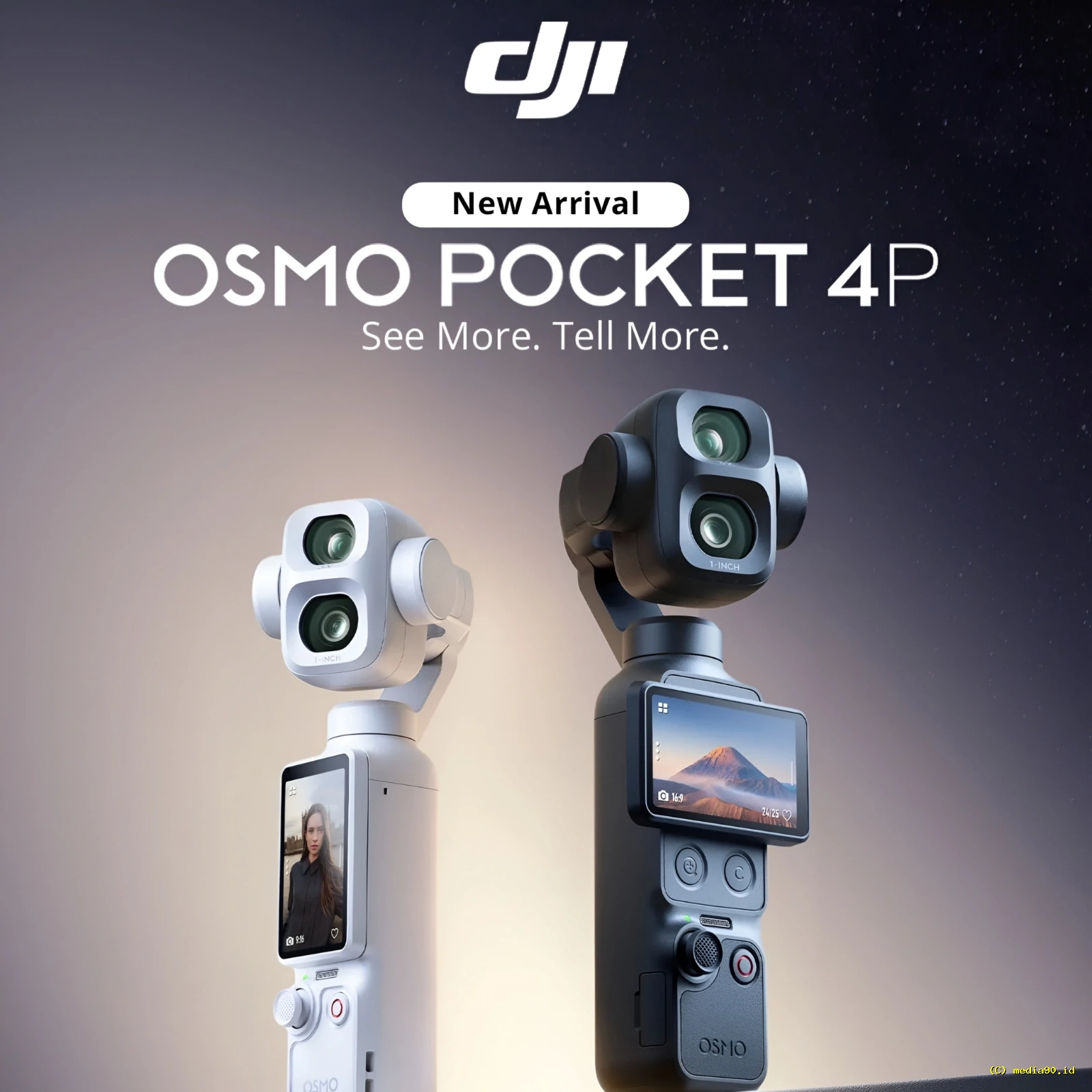 DJI Osmo Pocket 4P Resmi Masuk Indonesia, Simak Harga Terbaru dan Paket Penjualannya