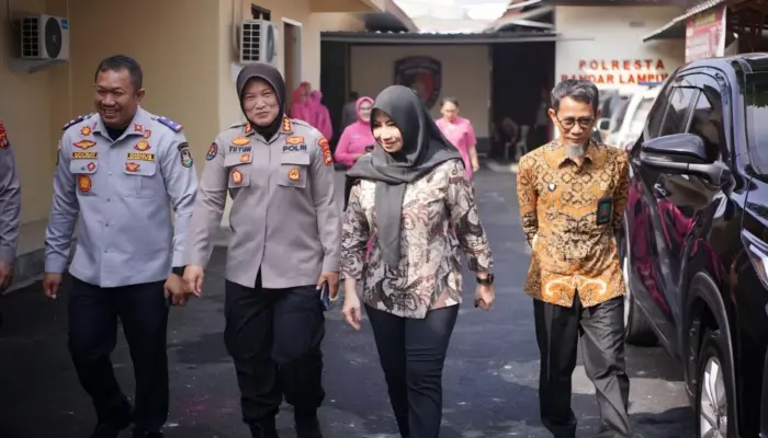 DPRD Apresiasi Inovasi Pelayanan Polresta Bandar Lampung Lewat Peresmian Klinik dan Fasilitas Baru