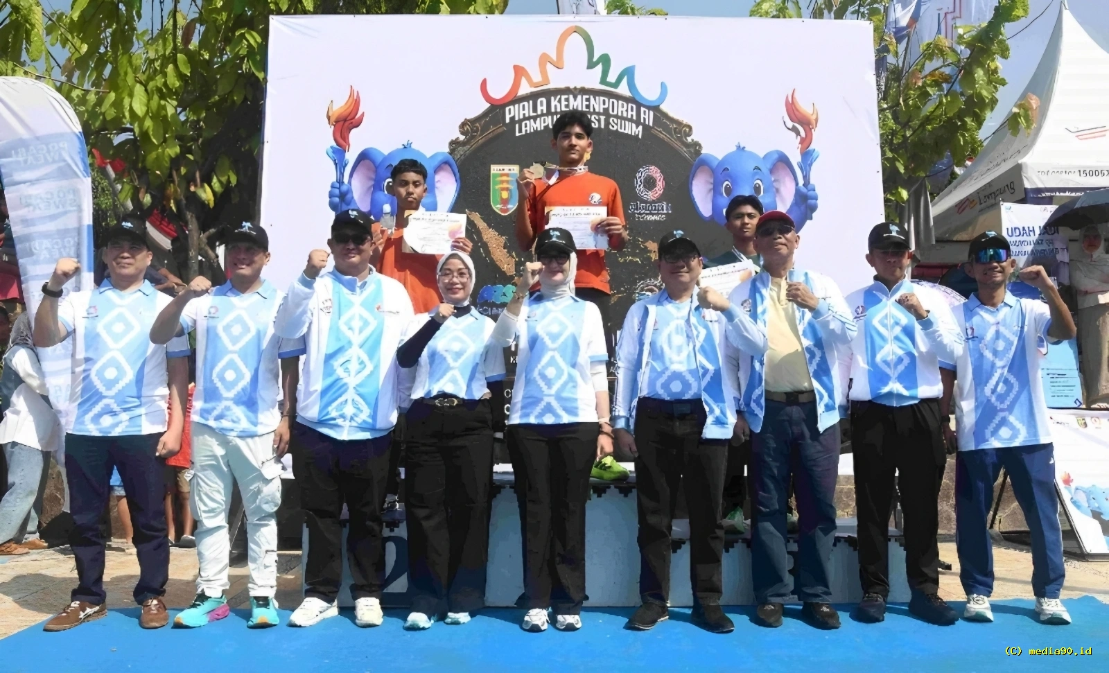 DPRD Lampung Dorong Pembinaan Atlet Makin Optimal di Tengah Kejuaraan Renang Piala Kemenpora