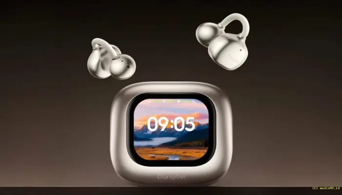 Dangbei Air 1S Resmi Meluncur, Earbuds Clip-On dengan Casing Touchscreen dan Fitur AI Translation