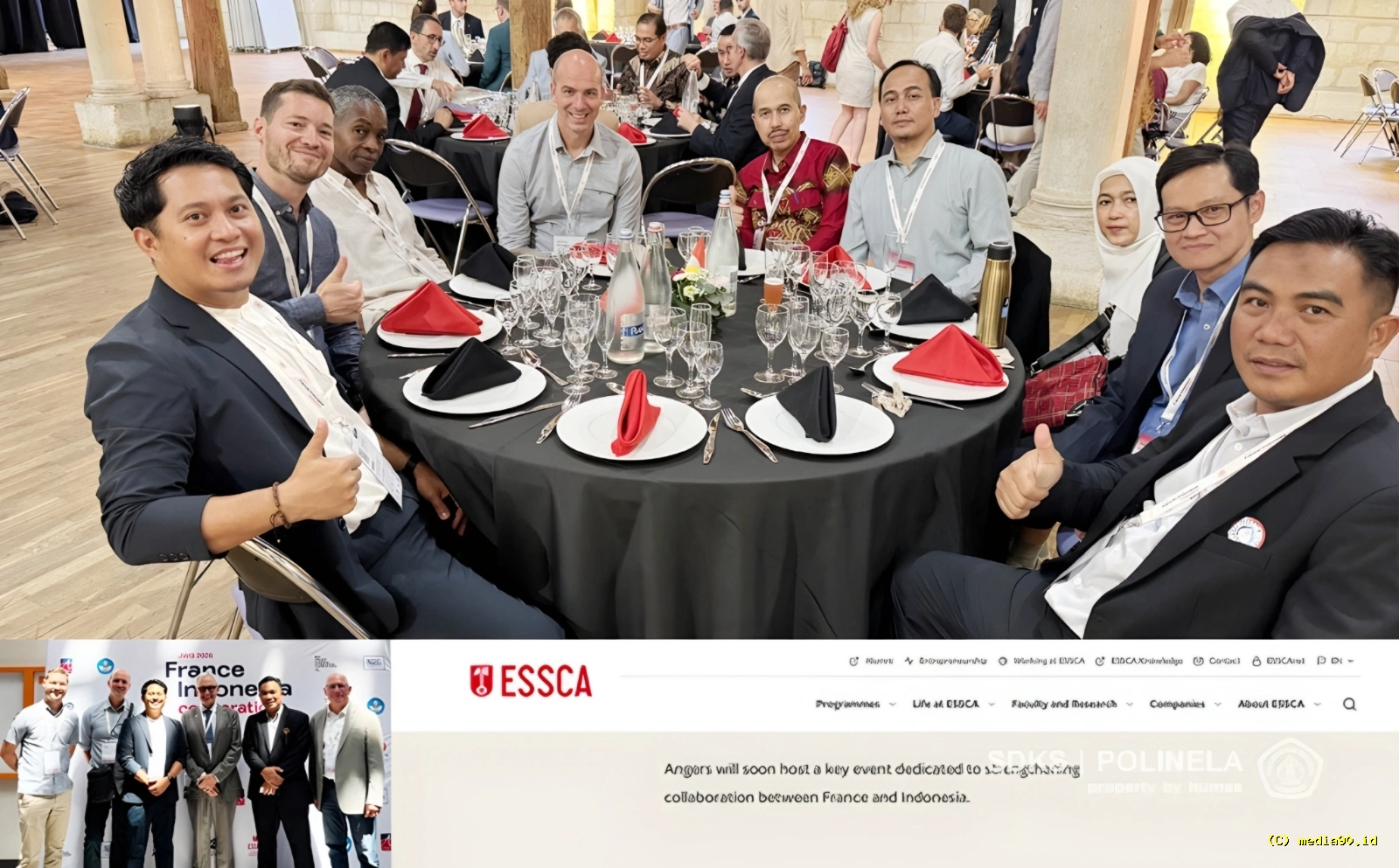 Dosen Polinela Tampil sebagai Plenary Speaker di Seminar Internasional JWG France Indonesia 2026