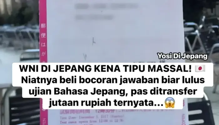 Dugaan Penipuan Kunci Jawaban JLPT Juli 2026 Viral, Ratusan Peserta Disebut Jadi Korban