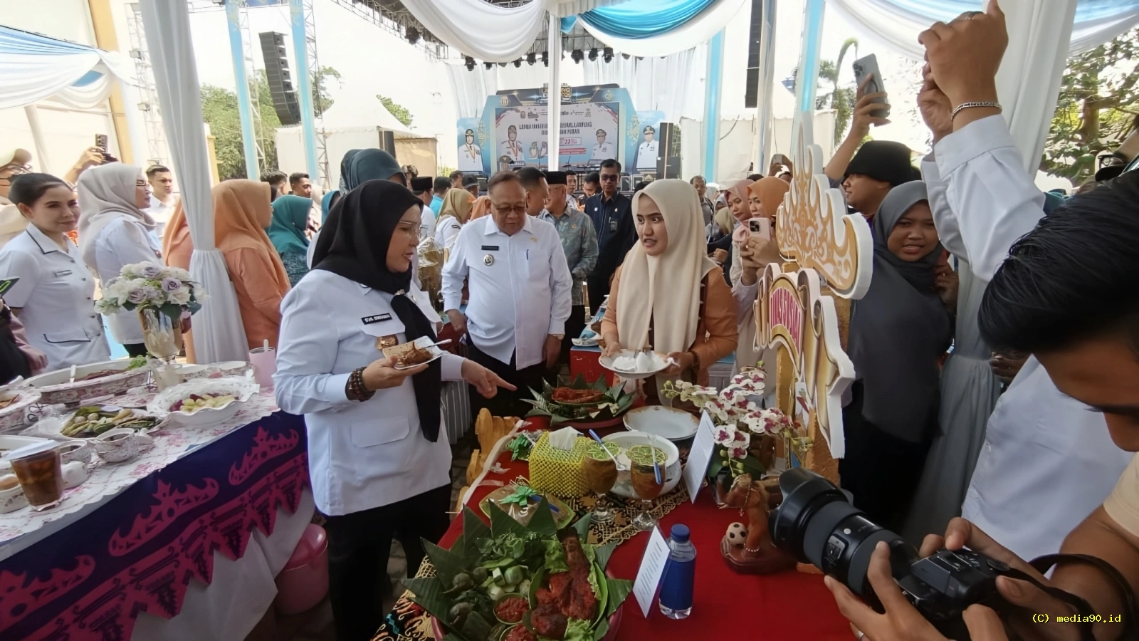 Eva Dwiana Dorong Pelestarian Kuliner Lampung Lewat Lomba Masakan Tradisional di Bandar Lampung Expo 2026