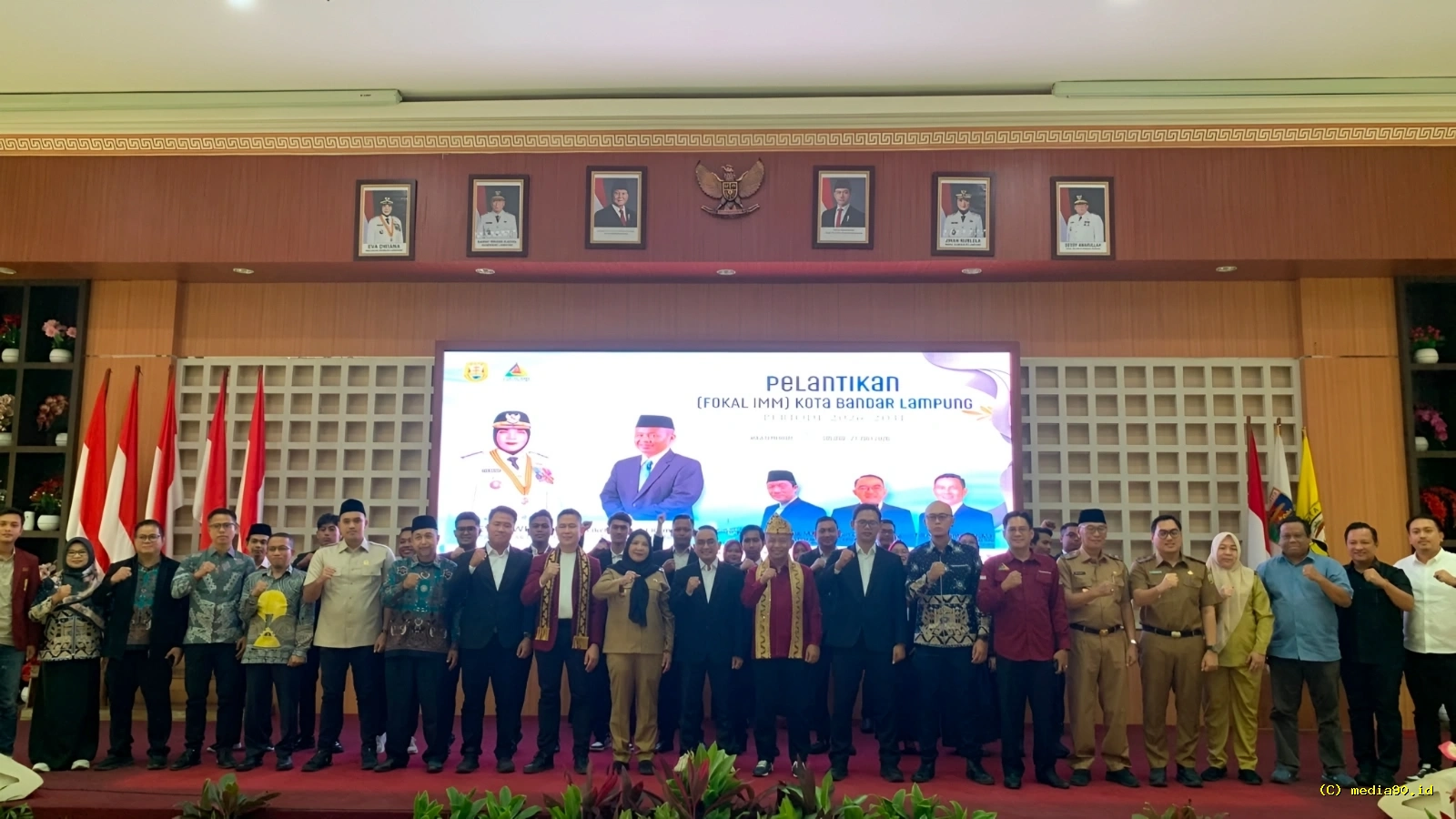 Eva Dwiana Tekankan Pentingnya Sinergi Organisasi saat Pelantikan FOKAL IMM