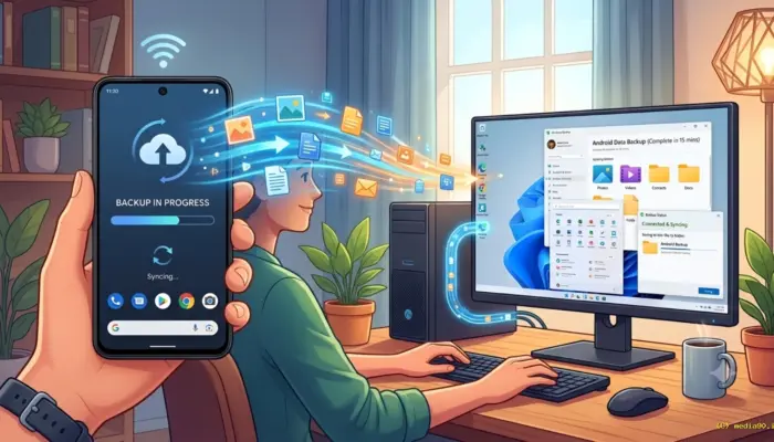 Google Siapkan Fitur Backup Otomatis Android ke PC Windows Tanpa Cloud