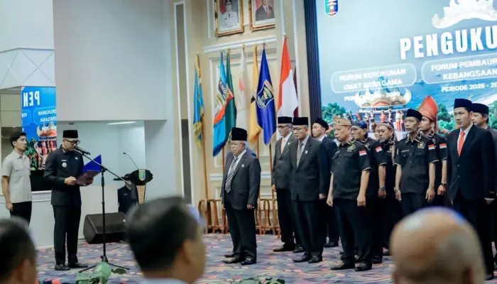 Gubernur Mirza Kukuhkan Tiga Forum Strategis, Ajak Semua Elemen Jaga Harmoni Lampung