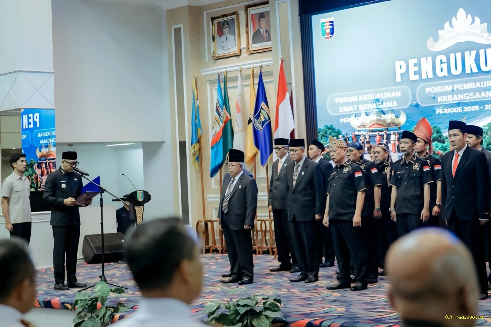 Gubernur Mirza Kukuhkan Tiga Forum Strategis Ajak Semua Elemen Jaga Harmoni Lampung