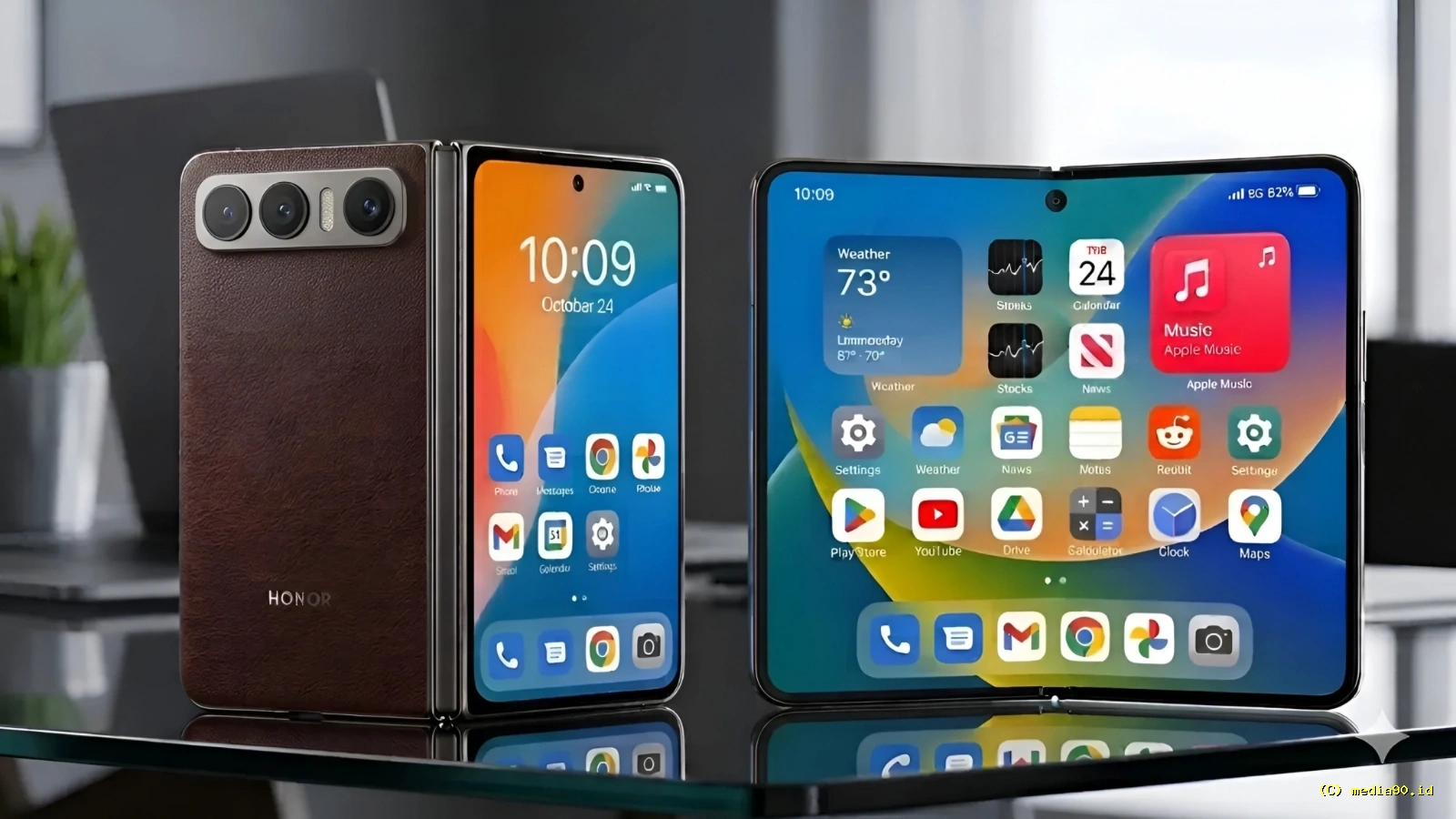 Honor Siap Masuk Persaingan Foldable Wide, Hadirkan Layar Lipat dengan Form Factor Baru