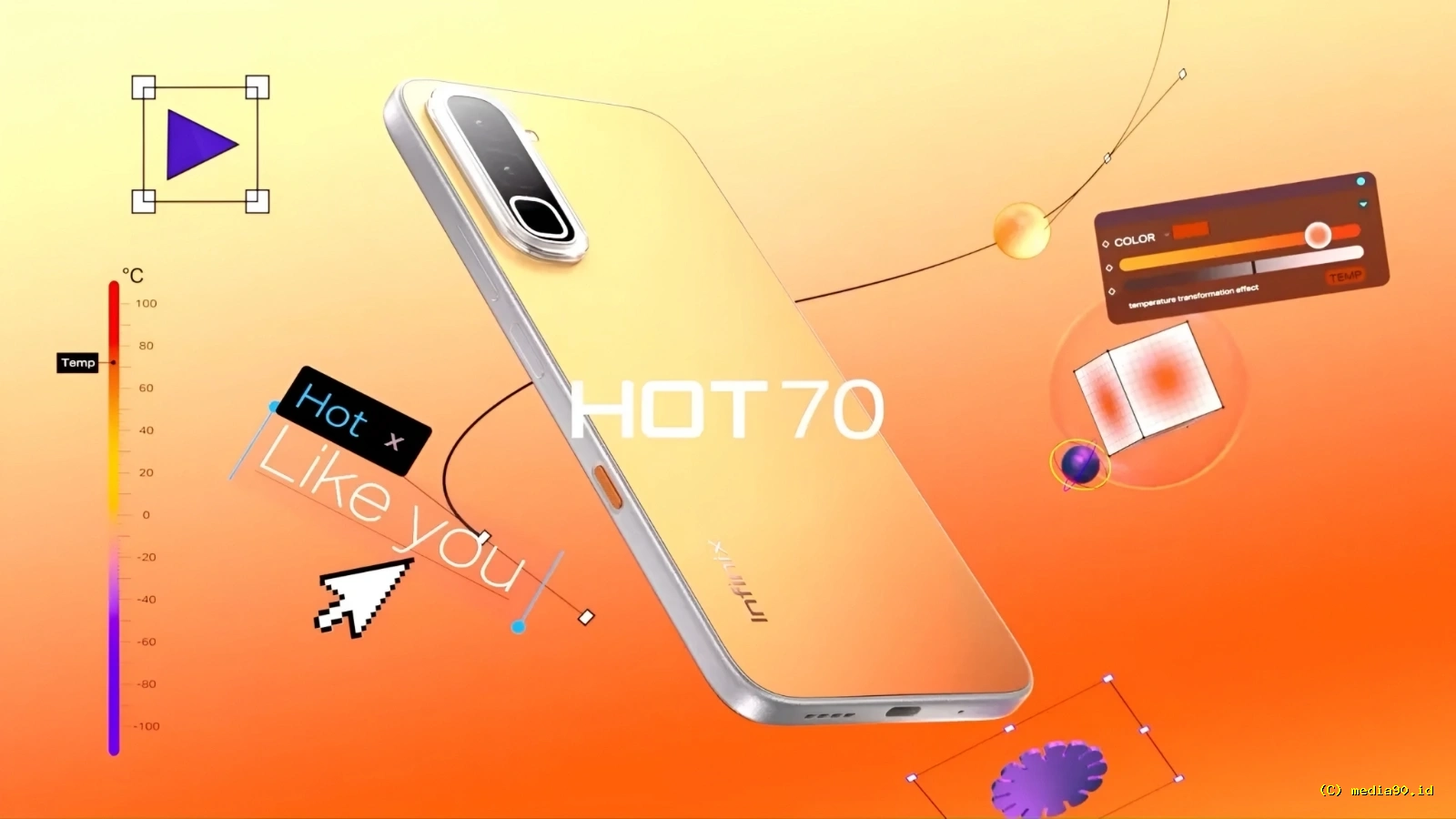 Infinix HOT 70 Resmi Meluncur di Indonesia, Cek Harga dan Spesifikasinya