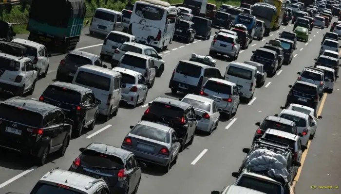 Info Lalu Lintas Tol Arah Jakarta Pagi Ini, Jagorawi hingga Japek Dipadati Kendaraan