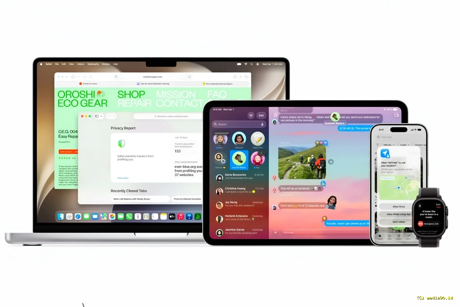 Inilah Daftar Lengkap Perangkat Apple yang Akan Menerima Pembaruan OS Terbaru