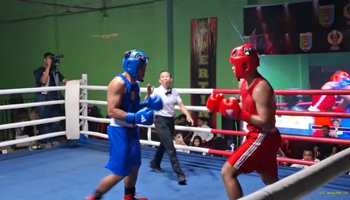 Bidik Medali Emas, Pertina Lampung Matangkan Persiapan PON Beladiri II Lewat Ajang VIP Boxing