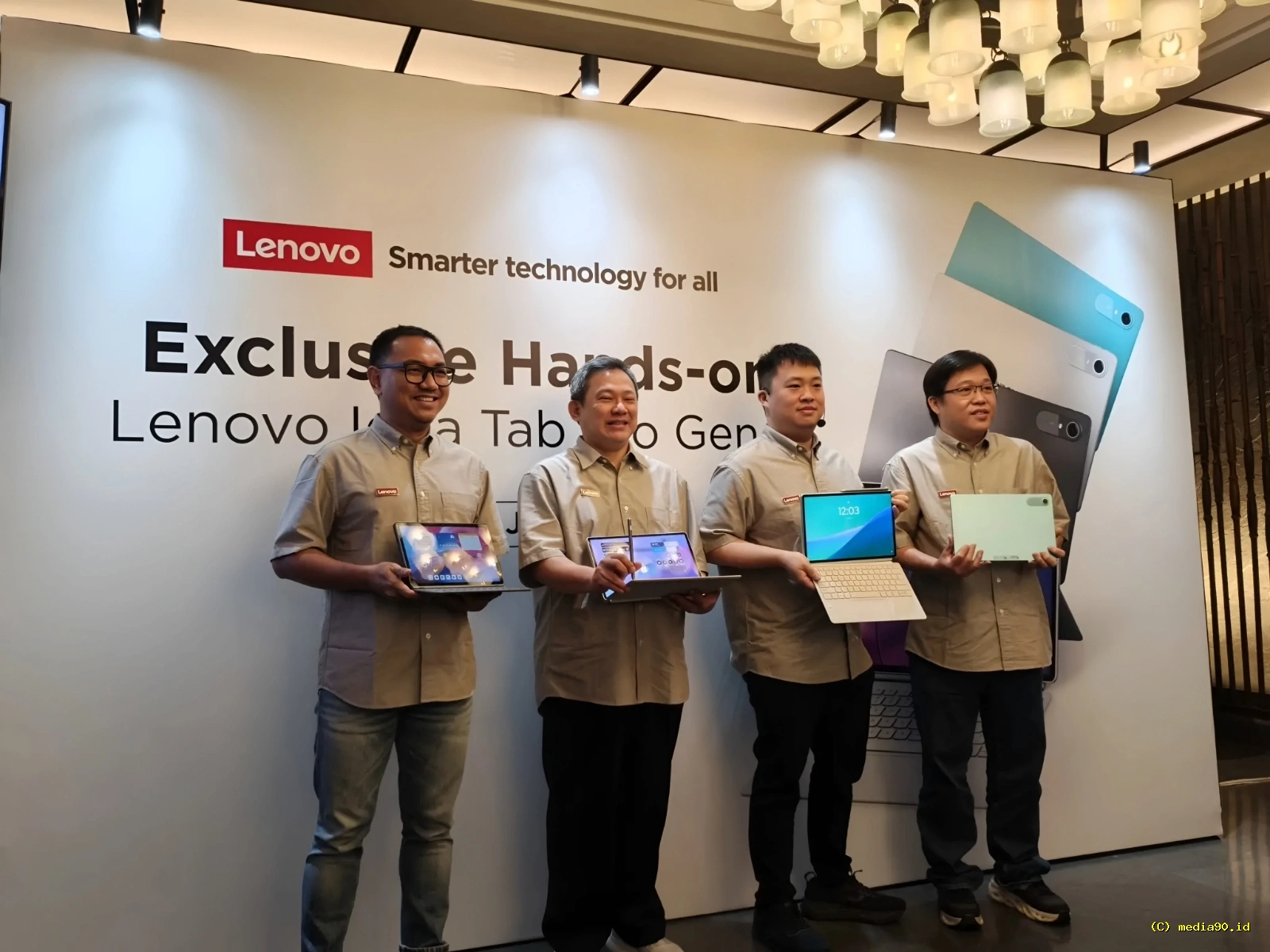 Lenovo Idea Tab Pro Gen 2 Jadi Tablet Andalan Back to School Usung Layar dan Performa Premium
