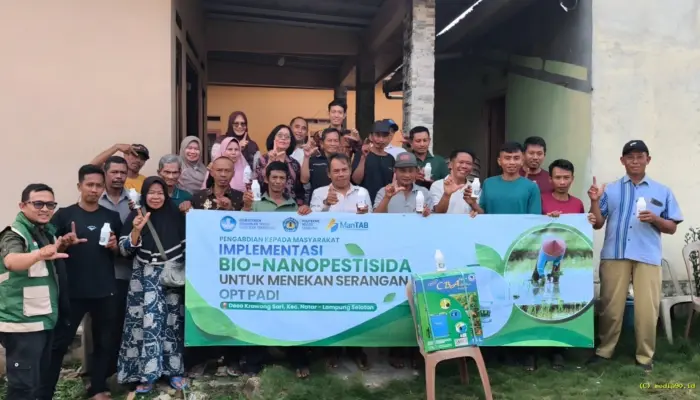 Polinela Kenalkan Bio-Nanopestisida untuk Kurangi Ketergantungan Petani pada Pestisida Kimia