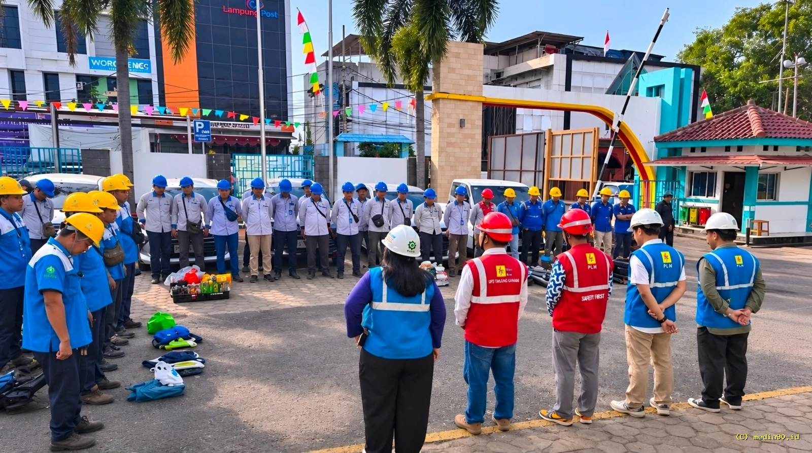 PLN ULP Karang Perkuat Budaya K3 demi Menjaga Keandalan Pasokan Listrik untuk Masyarakat