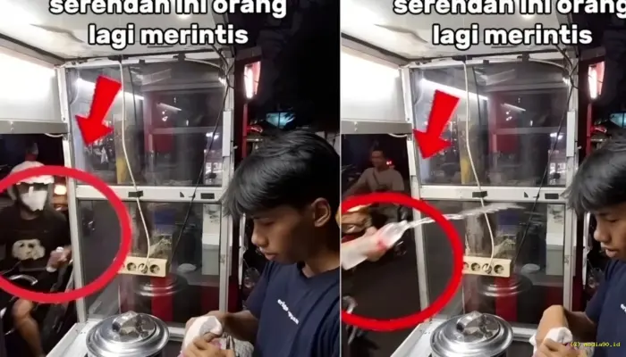 Pedagang Kecil di Basmol Disiram Air Pemotor, Aksi Viral Ini Tuai Kecaman Netizen