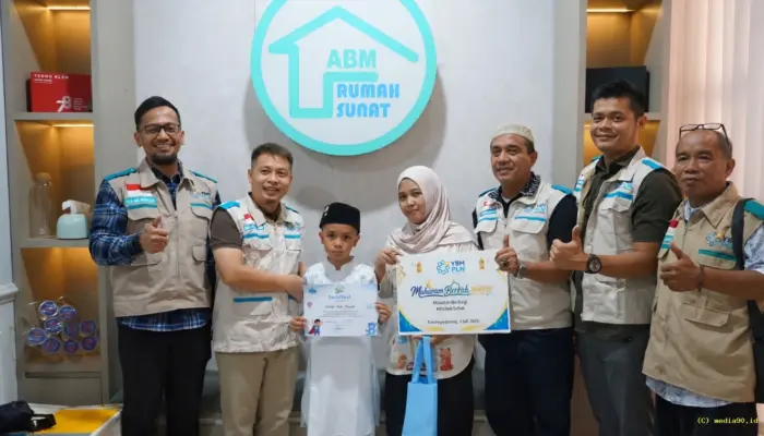 YBM PLN UP3 Tanjungkarang Gelar Khitan Massal Gratis untuk Warga Bandar Lampung
